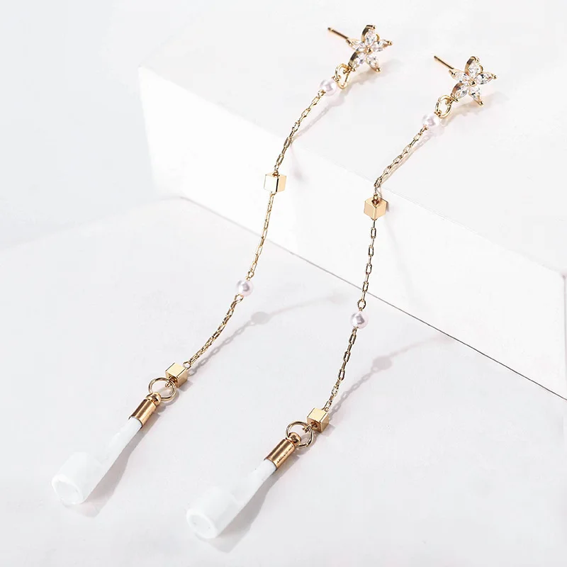 Крышка с защитой от потерь наушники стенд ремешок для Apple iphone XS Max X XR Airpods 2/3 Pro