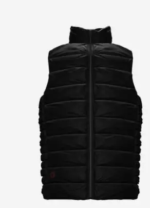 Male black XL xiaomi Графен умный терморегулирующий жилет 4 скорости контроль 90 белый гусиный пух мужской и женский жилет - Цвет: Male black XL