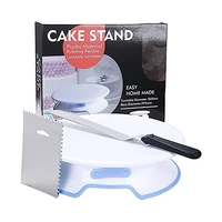 kb spinning cake rotating cake stand for decorating cake turntable