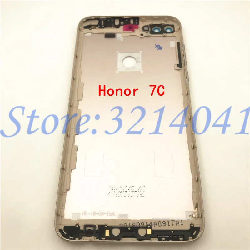Чехол для задней панели аккумулятора Huawei Honor 7A Pro чехол с боковыми клавишами и