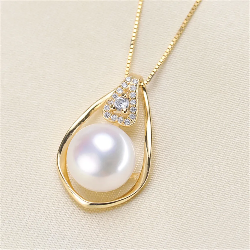 Уникальный дизайн 925 Серебряный кулон компонент фурнитура набор женские части