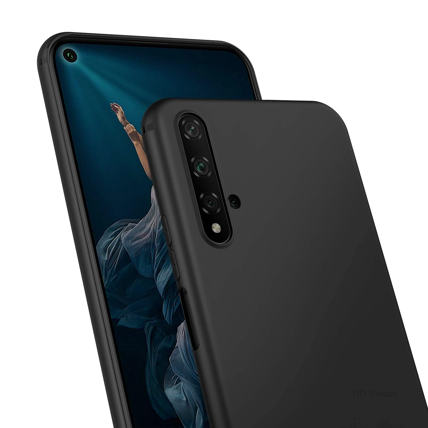 Матовый чехол для Huawei Honor 20 тонкий летний из ТПУ Nova 5T Pro YAL-L21 L41 Yale-L71A | Мобильные