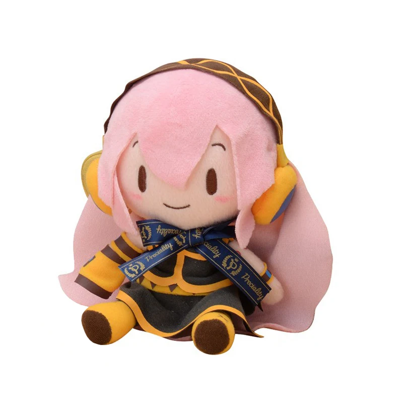Juguetes de peluche de Anime SEGA Original Hatsune Miku, Kawaii, Vocaloid, Kagamine Len, Kagamine Rin, 34-38Cm, regalos de colecci&oacute;n-5