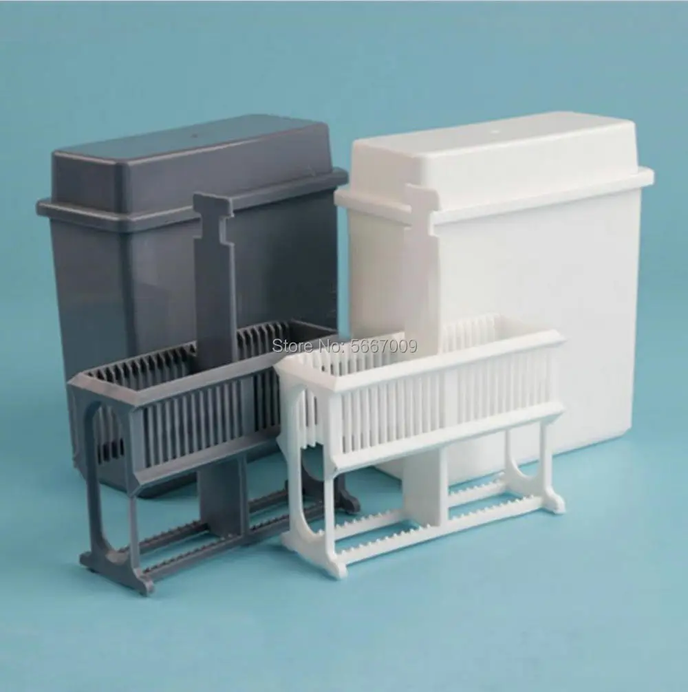 1 Набор лабораторный пластиковый бак для окрашивания стойку ремонта антиген