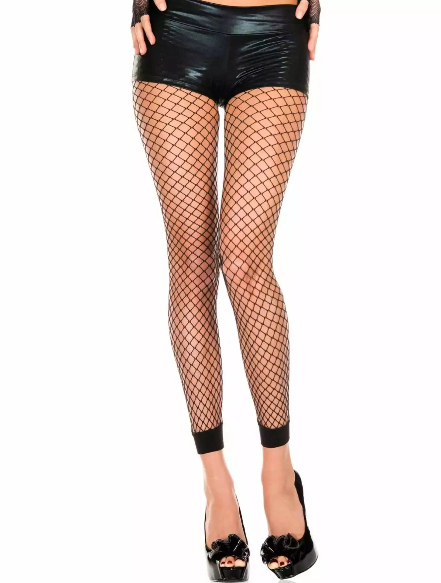 

Women's Long Sexy Fishnet Stockings Fish Net Pantyhose Mesh Stockings Lingerie Thigh High Stocking