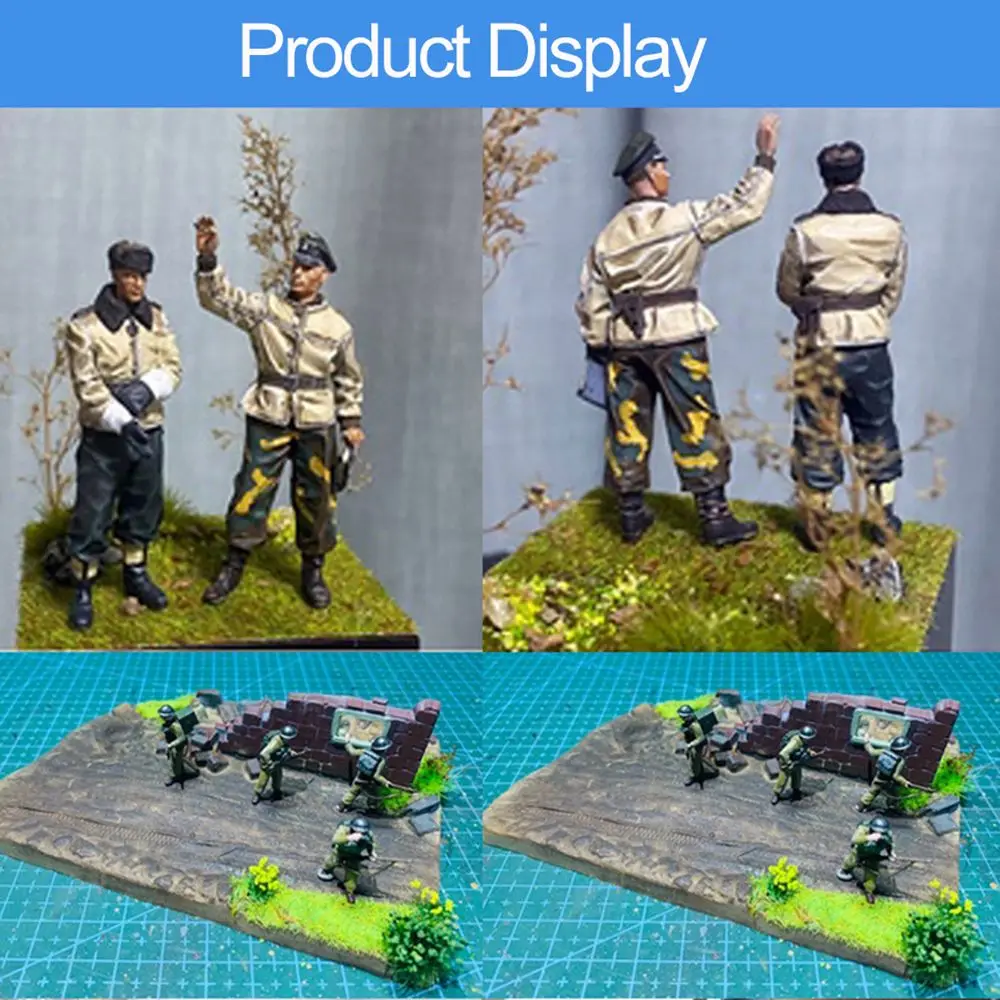 39/50PCS 5mm Simulation Model Sand Scene DIY Material Artificial Grass Tufts Miniature Bushes Plant Cluster Scenery Modeli | Дом и сад