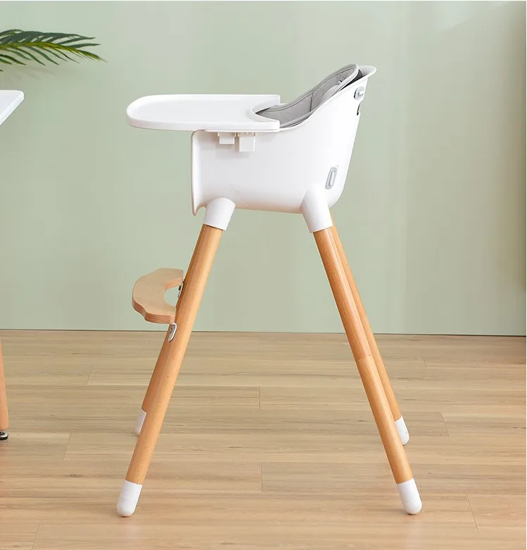 

Baby Kids Highchair Cushion Pad Mat Booster Seats Double Tables Macaron Multi-function Height-adjust Portable Foldable HWC