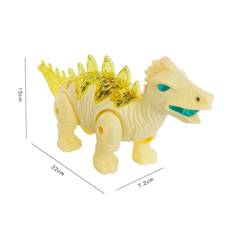 

Electric Dinosaurs Model Toys Children Christmas Gifts Interesting Animal Music Sound Light Walking Dinosaur Classic Toys Kids