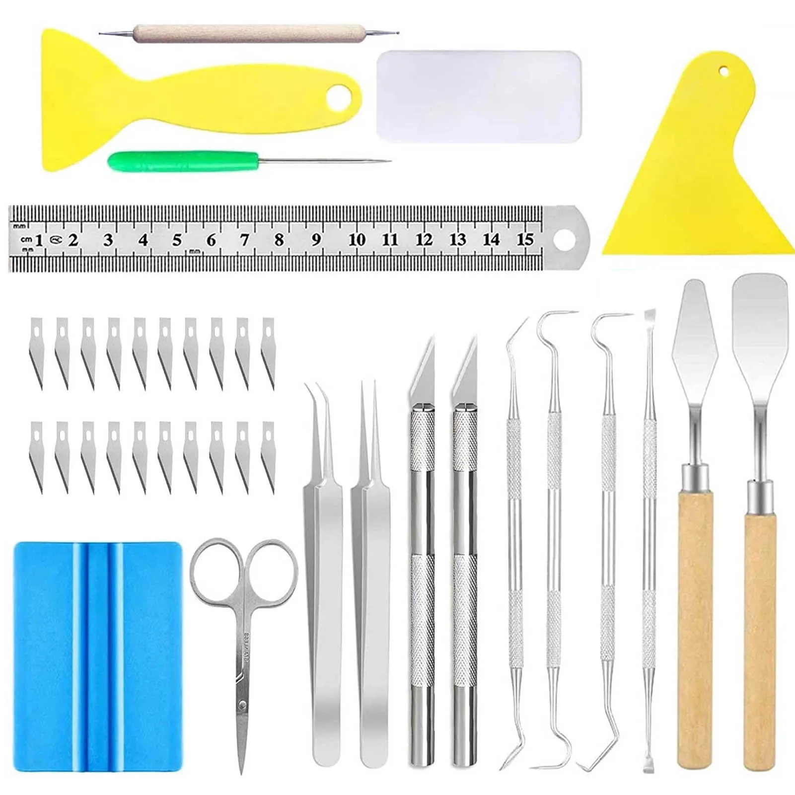 38PCS Vinyl Weeding Tool DIY Handicraft Set For Bonding Paper Crafts Sewing Lettering Embossing | Дом и сад