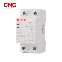 cnc yczf6 1pn ac 230v top in and bottom out self recovery overvoltage and undervoltage protector