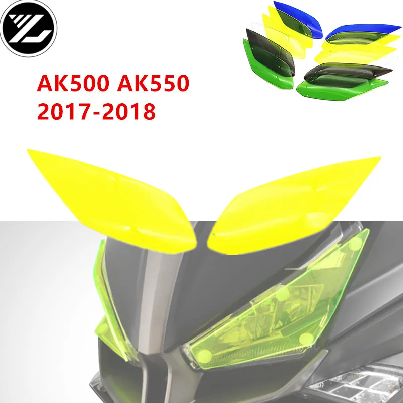 

Защитная крышка для передней фары мотоцикла из АБС-пластика, Защитная крышка для передней фары, подходит для KYMCO xquos400 2017 2018