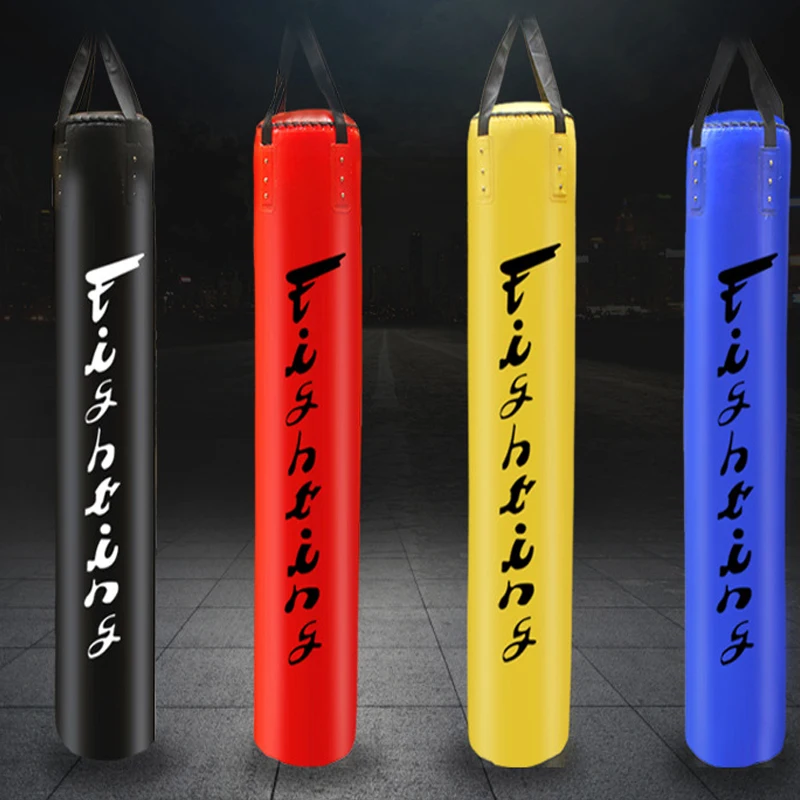 120 см тренировочный фитнес ММА боксерский Пробивной мешок пустой спортивный для