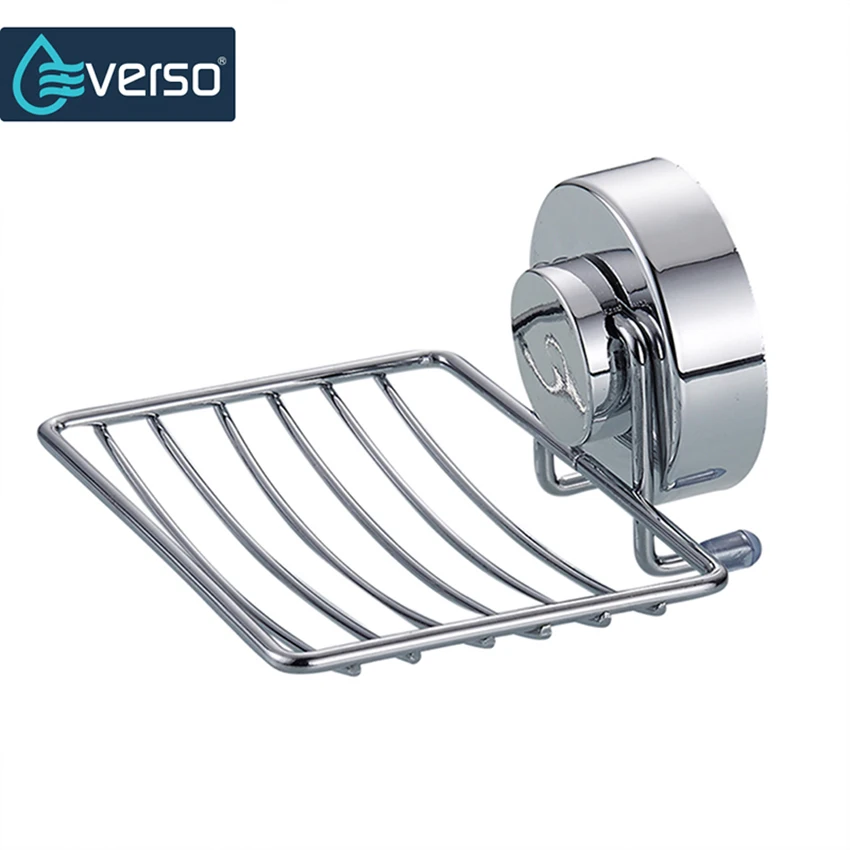 Настенный держатель для мыла из нержавеющей стали с присоской настенное