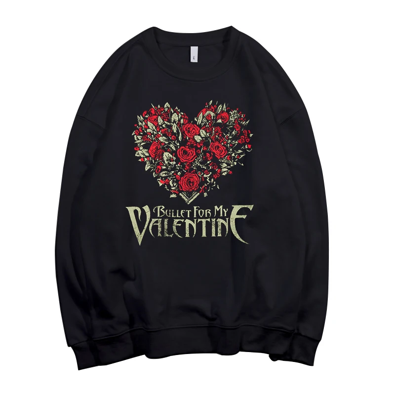 

8 designs BFMV Bullet for My Valentine Pollover Rock Sweatshirt hoodie punk heart sudadera streetwear fleece heavy metal