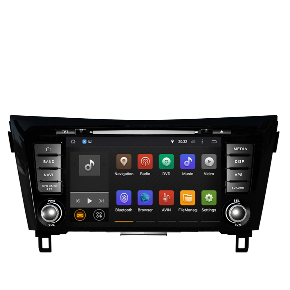 2 DIN Android 10 0 Автомобильный мультимедийный DVD-плеер GPS-навигация для Nissan