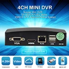 4-канальный мини-видеорегистратор с 4-канальным видео в 1080 ч гибридный AHDCVITVIаналоговый в 1 видеорегистратор