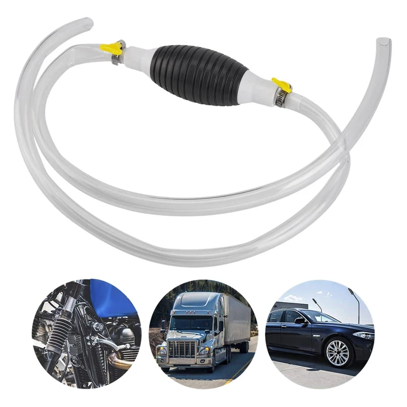 2 м ручной насос с высоким потоком портативный автомобильный для перекачки