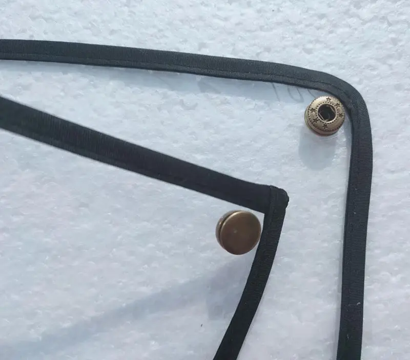 Противопылевая бейсбольная кепка с защитой от кружек Снэпбэк Кепка Черная