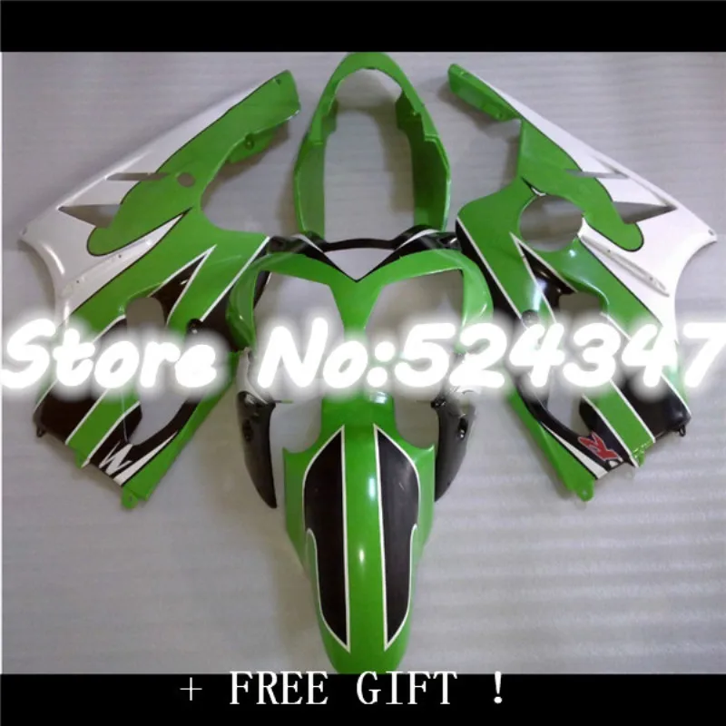 

Обтекатели для Zx-12r 2002 - 2006 для Kawasaki Zx12r 2003 зеленого, белого и черного цвета обвесы Zx-12r 2004 комплекты обтекателей