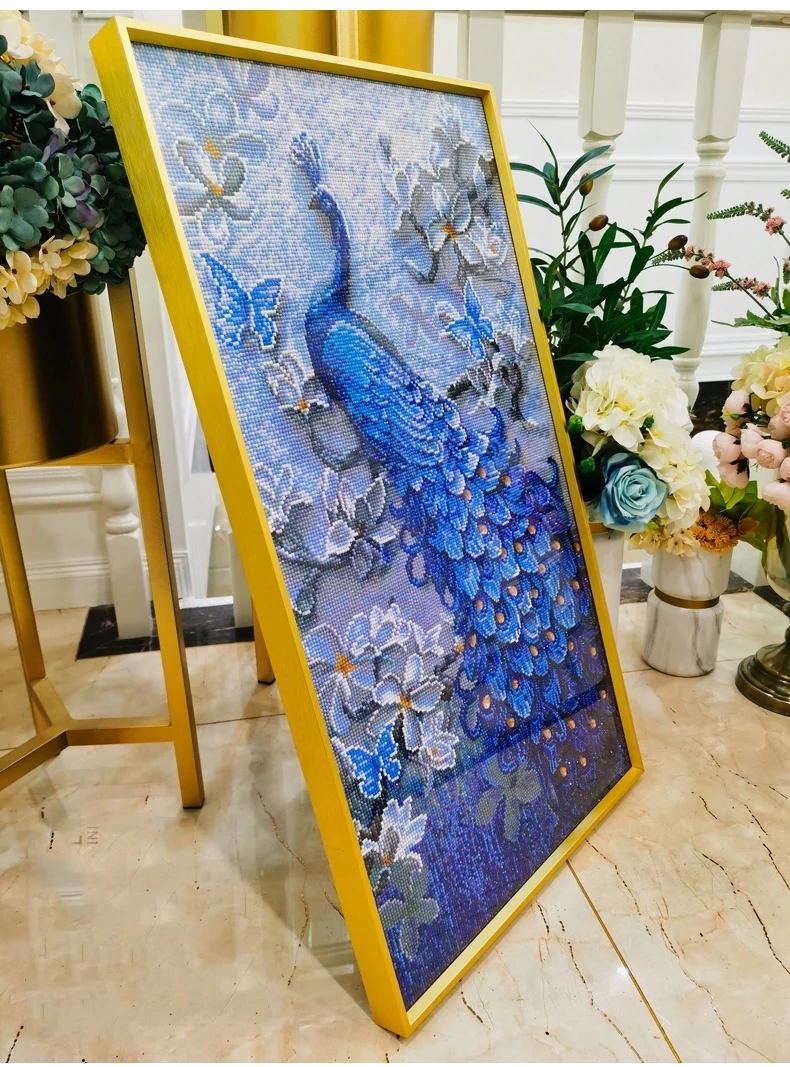 

Frame custom! Suit for All kinds of diy oil painting diamond painting by numbers wood frame need diy it buy buyer