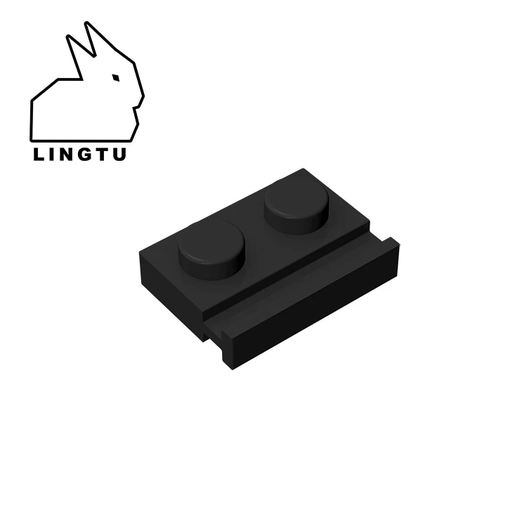 LINGTU строительный блок для бренда Fro Lego 32028 1x2 пластин Развивающие детские
