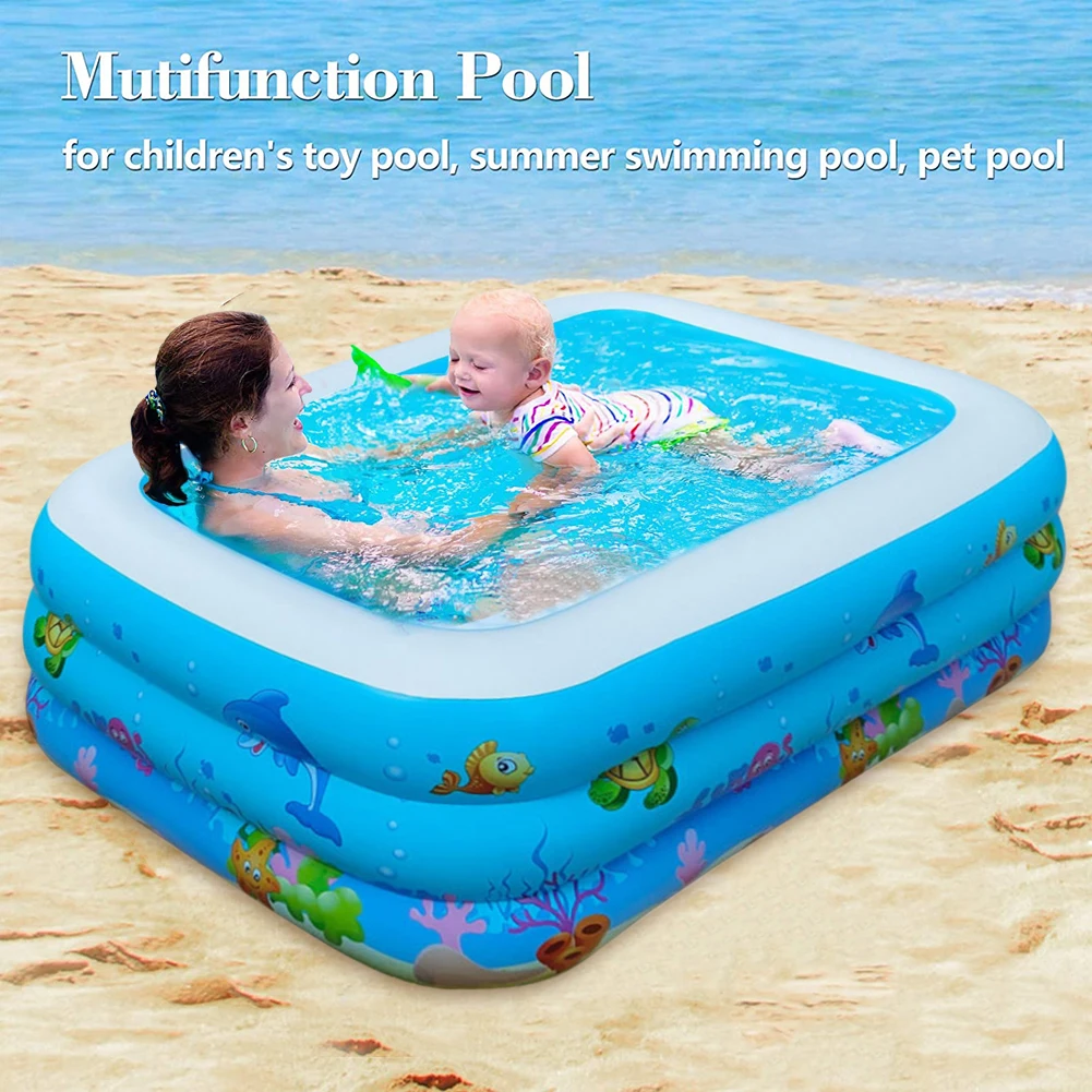 

Baby Infant Children Swimming pool Bathtub Inflatable Swimming Paddling Pool Outdoor Sports Water Play Toys For Adults Kids