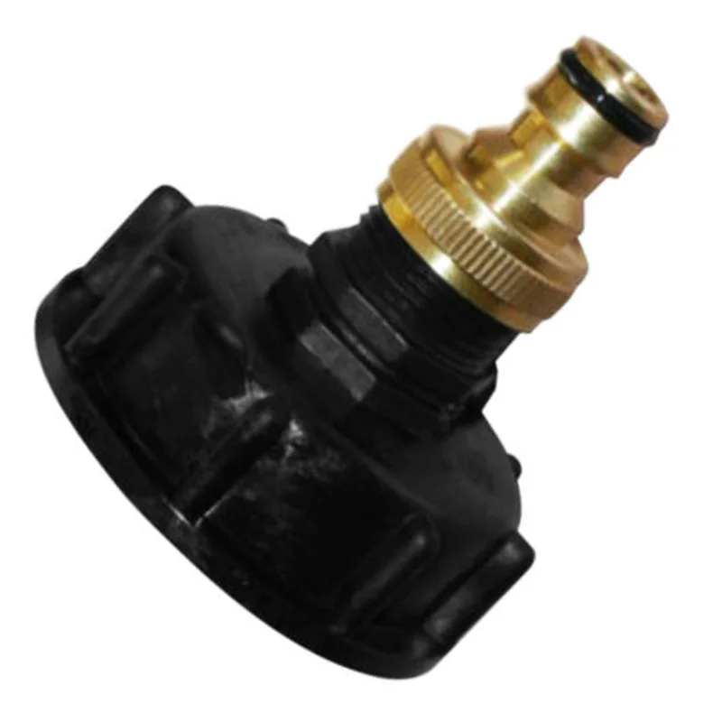 Черный адаптер для резервуара контейнер IBC коннектор 3/4 дюйма|Детали