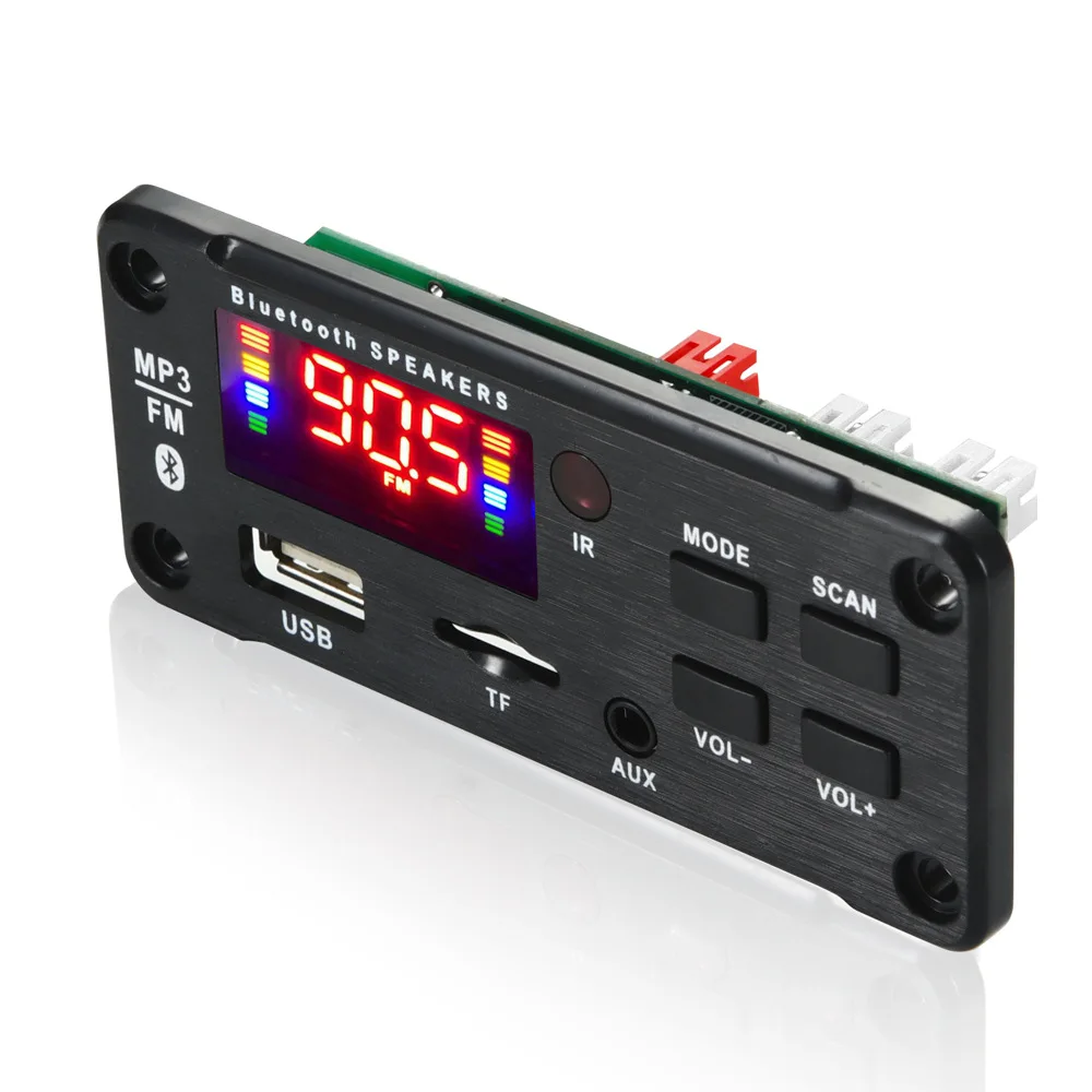 2*25 Вт Цифровой аудио декодер плата Bluetooth FM MP3-плеер Класс D стерео динамик сделай