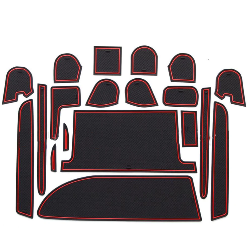 

Дверной коврик для Toyota VOXY 80 Series, подушка с желобом для ворот, автомобильные Противоскользящие коврики с резиновой подставкой