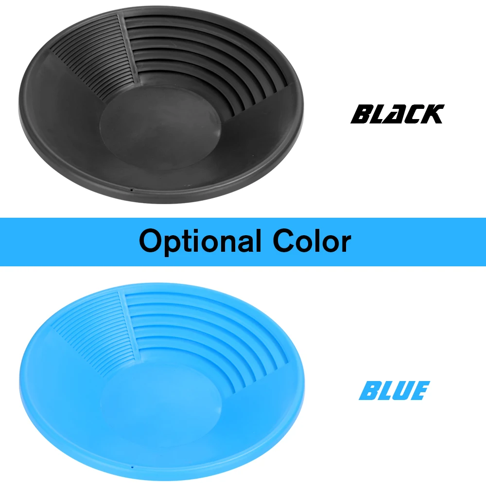 PP Gold Elutriation Plate Basin Nugget Mining Pan Dual Riffle Dredging Elutriating речной инструмент|Детали