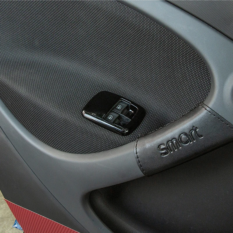 2 шт. автомобильный стеклоподъемник переключатель Панель управления наклейка