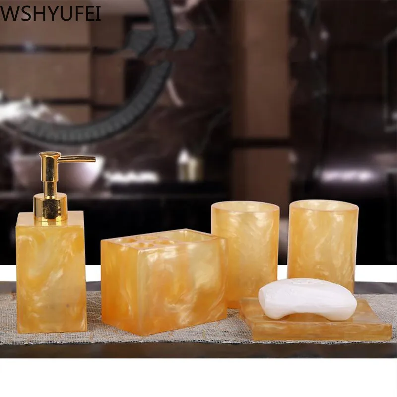 Светильник лые роскошные аксессуары для ванной WSHYUFEI|Наборы аксессуаров ванной| |