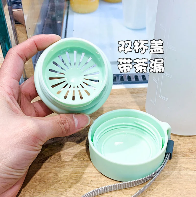 

500ml/800ml Sport Water Bottle Large Capacity Outdoor Matte Water Cup Men Women Kids Student Protable Bottle for Water