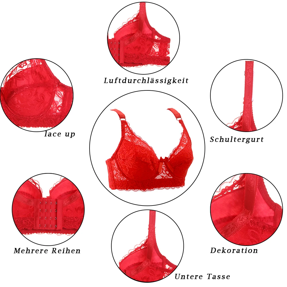 Vertvie дышащее нижнее белье женские сексуальные кружевные бюстгальтеры без