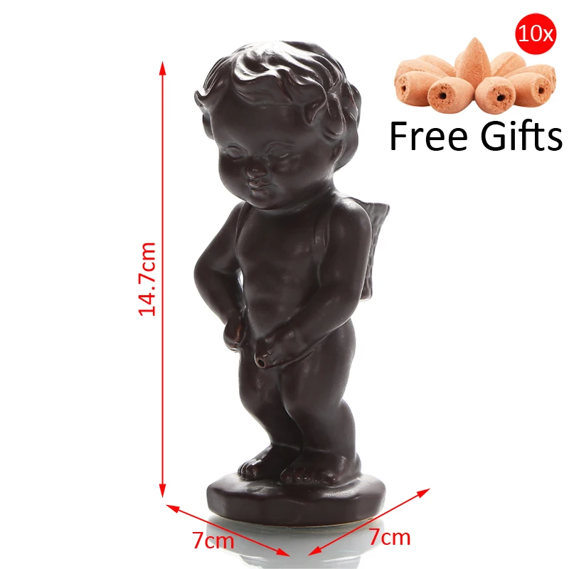 Курильница для благовоний горелки Декор дома керамическая милые детские дыма