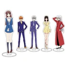 Аниме Фрукты корзина Honda Tohru акриловая модель на подставке игрушечная тарелка Sohma Kyo мультяшная фигурка Настольный Декор реквизит