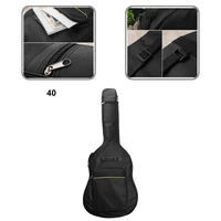 adjustable shoulder straps durable zipper 4041 inch guitar carrying case for travel