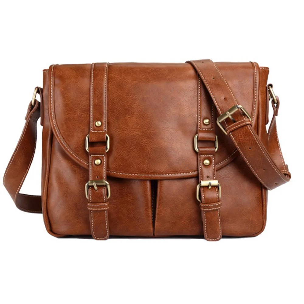 Дорожная сумка Повседневная Деловая кожаная мужская черная модная