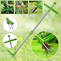 long handle weed remover extractor durable garden lawn weeders outdoor yard grass stand up root puller tools garden planting