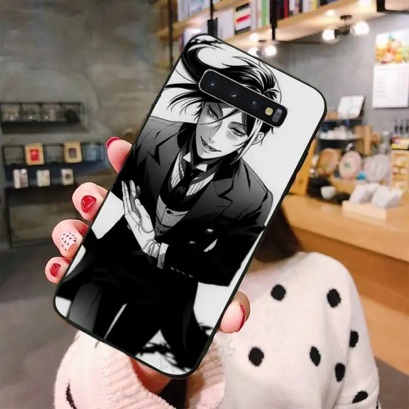 

Japanese anime Black Butler Phone Cases For Samsung A50 A51 A71 A20E A20S S10 S20 S21 S30 Plus ultra 5G M11 funda shell