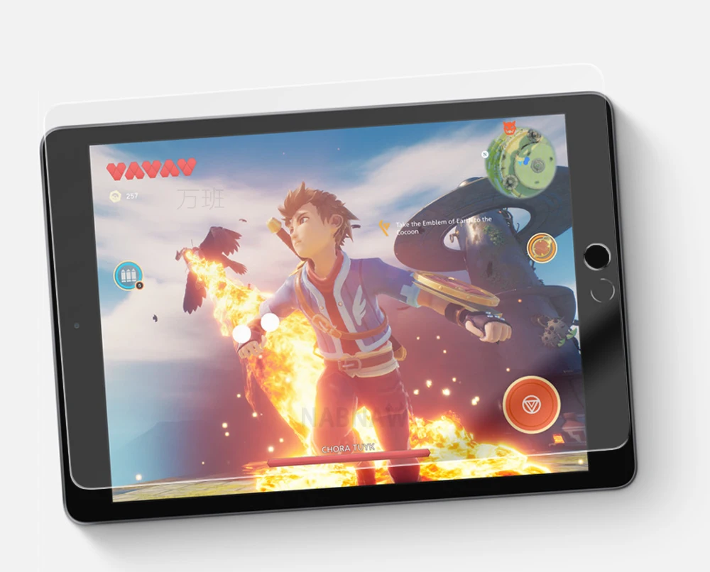 NABNAW закаленное стекло для iPad 10,2 дюймов Mini 5 4 3 2 1 air 10,5 Защита экрана для нового iPad 9,7 iPad Pro 11