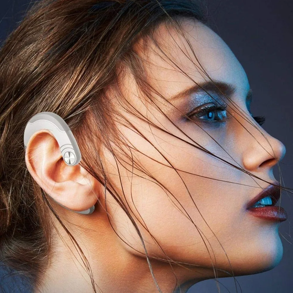Bluetooth наушники с костной проводимостью TWS микрофоном беспроводные
