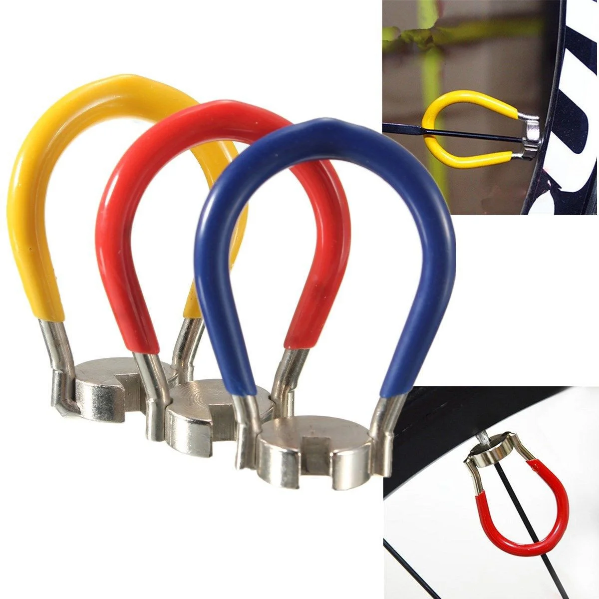 

Spoke spanner steel wire adjusting tool banner plate hand width spanner bicycle tool