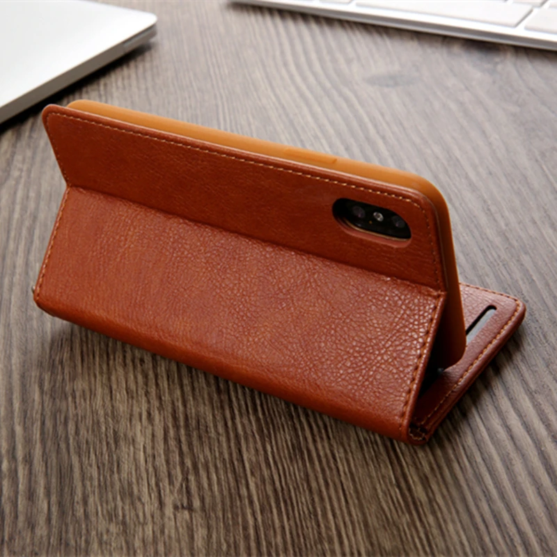 Винтажный чехол из искусственной кожи для iPhone 12 11 XS Max XR X 8 7 6 6S Plus откидной Чехол