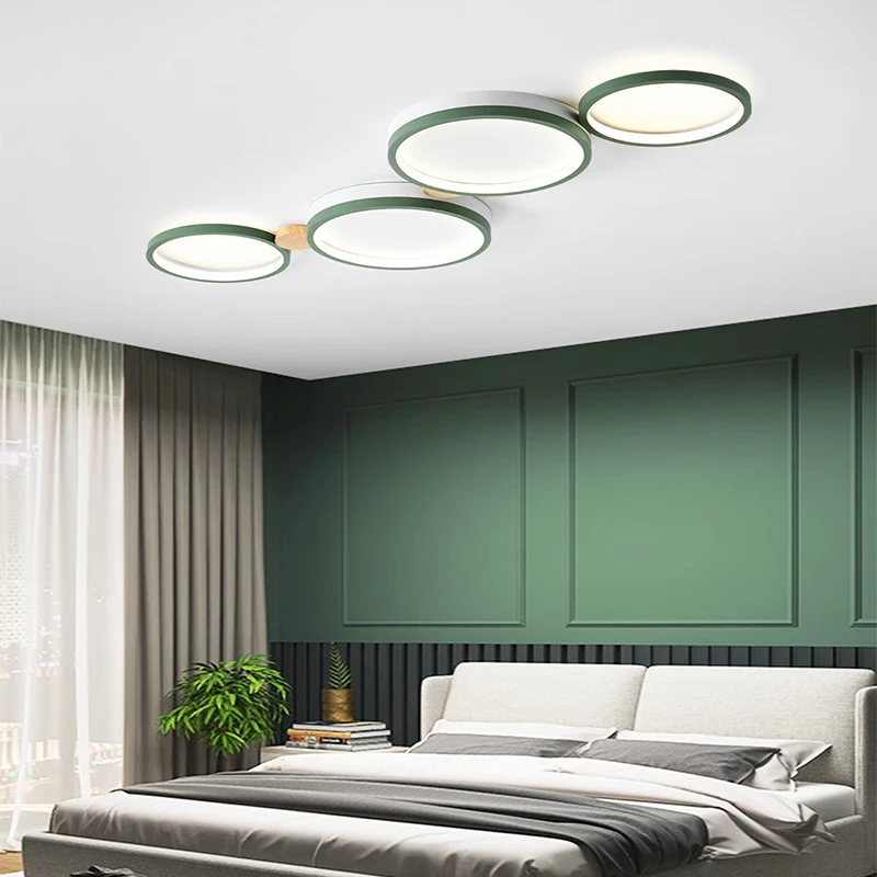 

Modern bedroom LED ceiling lamp living room chandelier dining hall corridor balcony home lighting