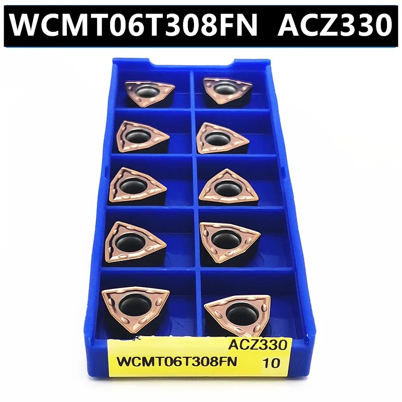 Пластина токарная WCMT06T308FN твердосплавная пластина токарный инструмент фреза для