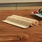 Бамбуковый Коврик-ролик для суши, приспособление для прокатки суши из пищевого бамбука, занавеска для суши, коврик-ролик для прокатки суши, кухонный ручной коврик