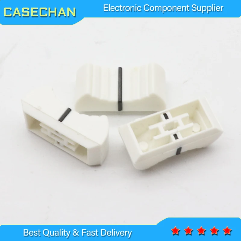 Крышка микшера белая 10 шт. для потенциометра 4 мм отверстия аудио диски игры |