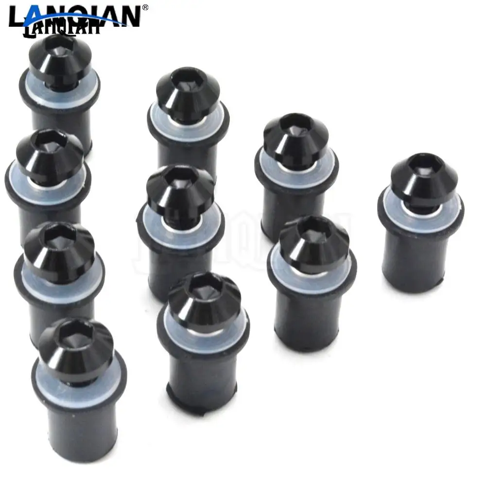 10 шт. обтекатель ветровой экран винтовой Болт Комплект крепежный болт для