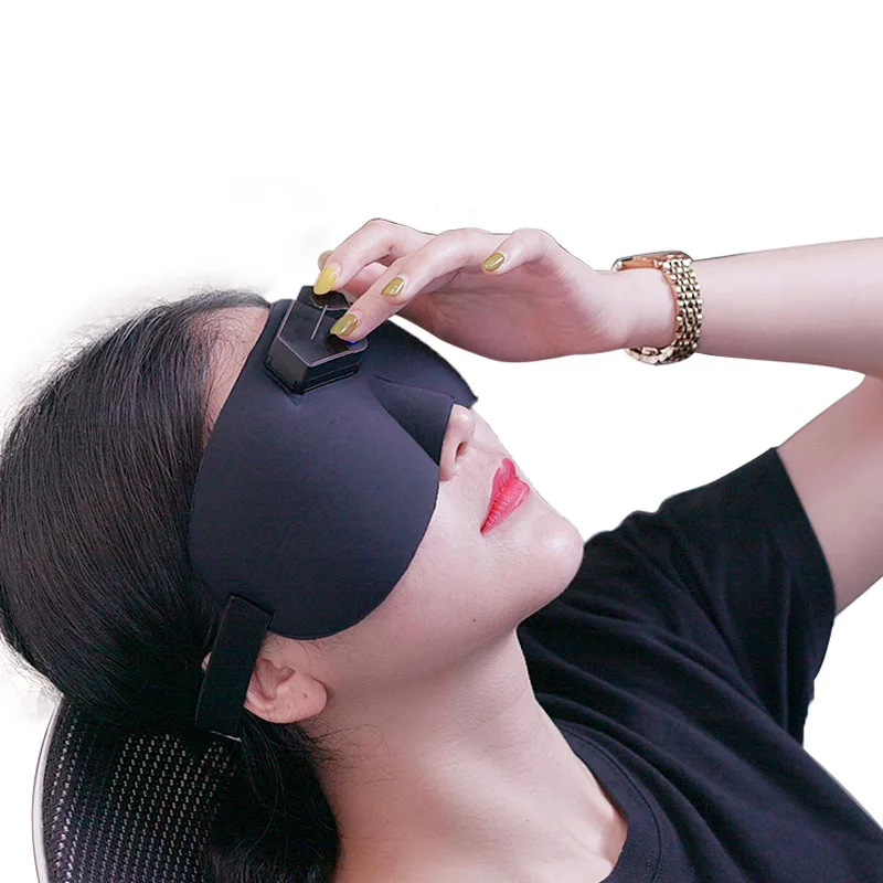 MHKBD 3D смарт ночная маска для лица на основе Электрический Импульсный глаз снимает